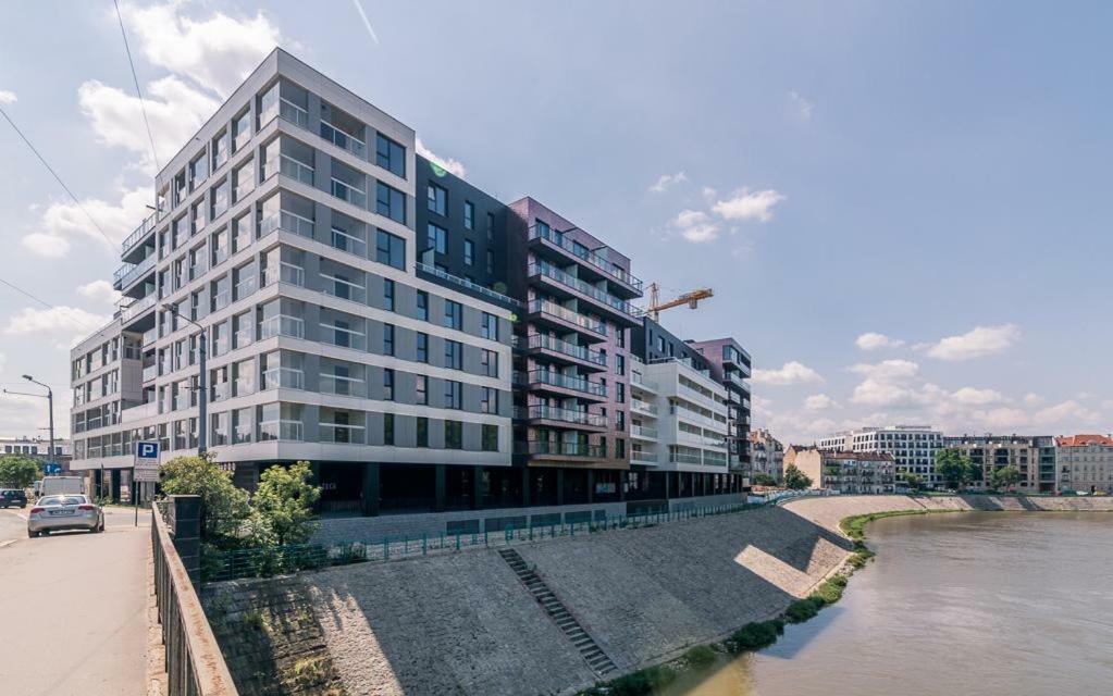 Apartament Studio Z Widokiem Na Odre Bulwary Ksiazece فروتسواف المظهر الخارجي الصورة